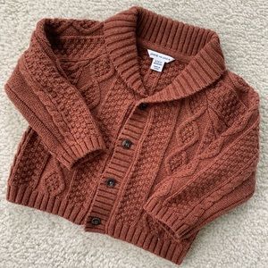 Janie and Jack Shawl Collar Cardigan